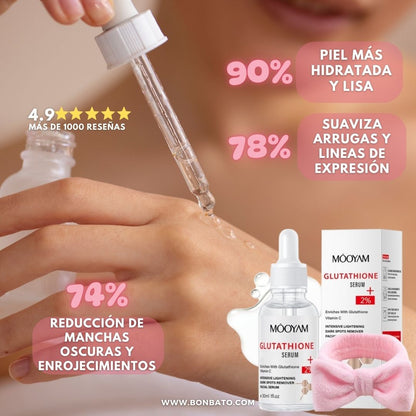 Serum Iluminador y Blanqueador Con Glutation