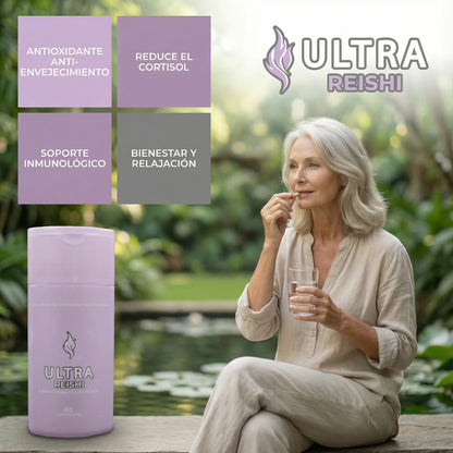 Reishi – Balance del cortisol y poder antioxidante