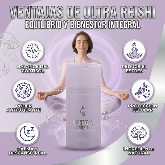 Reishi – Balance del cortisol y poder antioxidante
